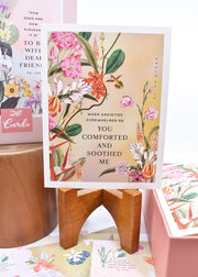 Botanical Box of 20 Greeting Cards + 5 Sticker Sheets
