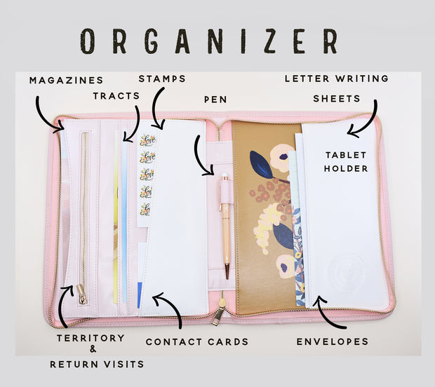 Ministry Organizer : Soft Pink