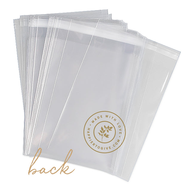 "Fully Accomplish Your Ministry" gold lettering, clear gift bags for pioneers