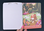 30% off : Paradise Meditation Journal : Our Hope For The Future : Hand Illustrated Artwork