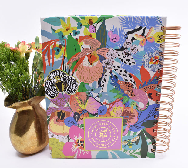Bible Study Journal : Complete Bible Reading Chart : Cataloged Notes and Thoughts : With Stickers