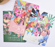 3 Pack : Pocket Notebooks + Stickers