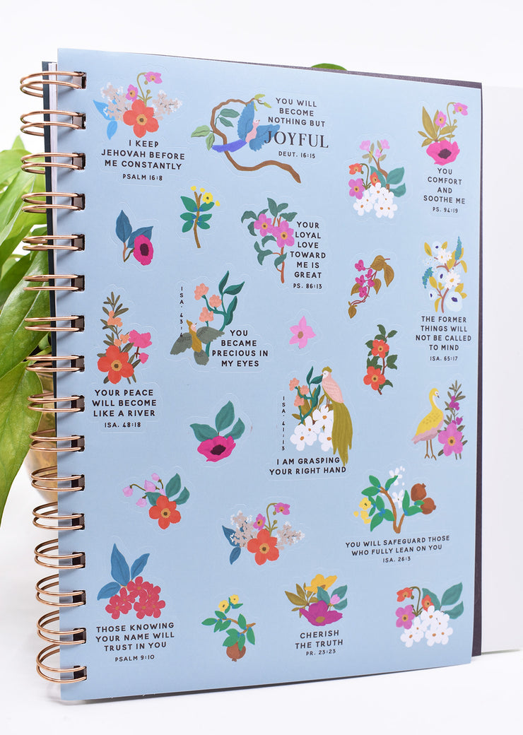 2025 Hardcover Convention Journal : Template Pages : Stickers Sheets Included