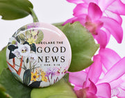 5 Pack of Mixed Colors : Declare the Good News Convention Buttons