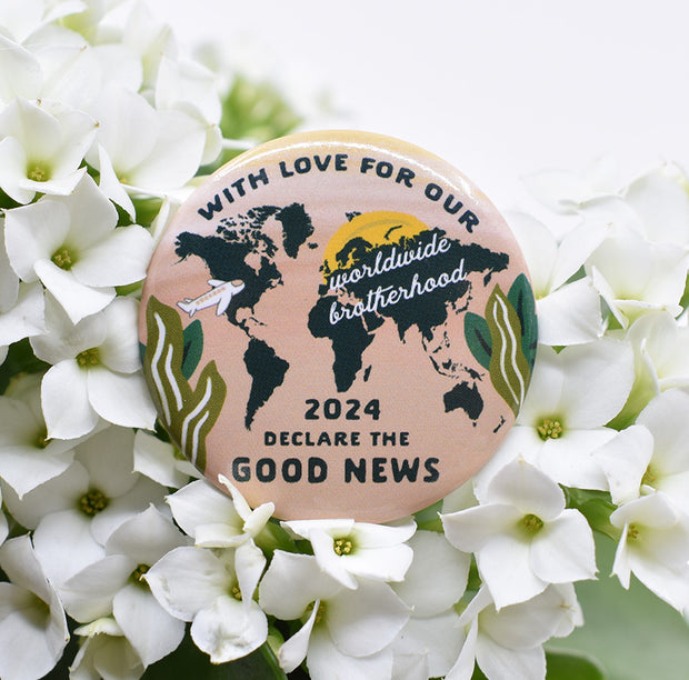 10 Pack : Declare the Good News Special Convention Buttons 2024