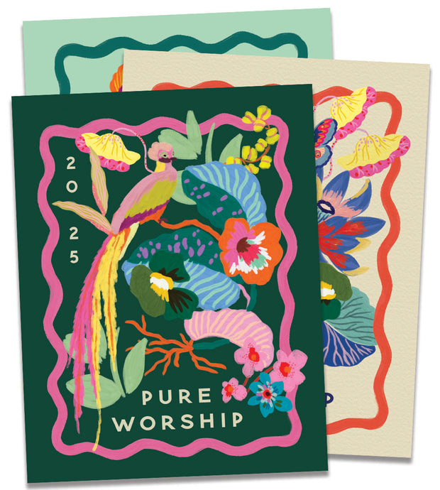 6 Pack : Pure Worship 2025 Birds and Flowers Collection : Lens / Screen Cloths