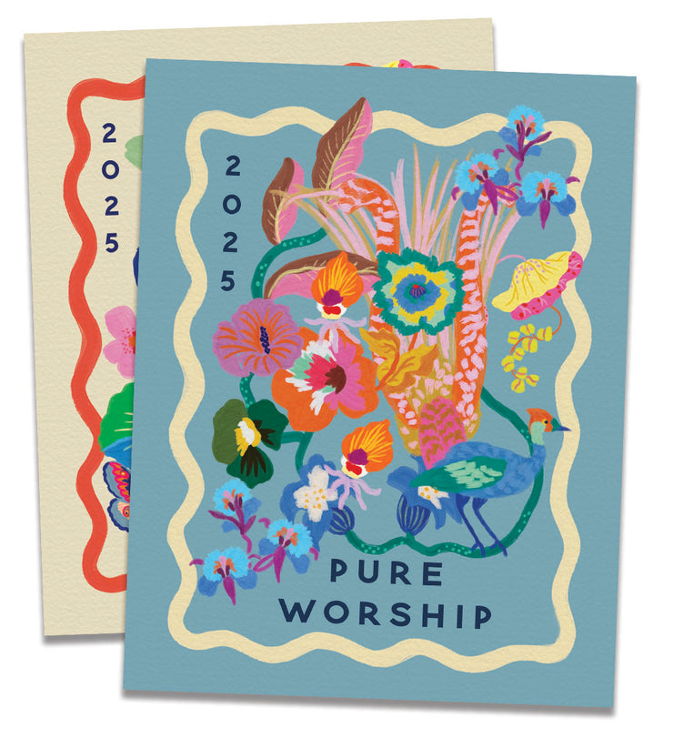 6 Pack : Pure Worship 2025 Birds and Flowers Collection : Lens / Screen Cloths