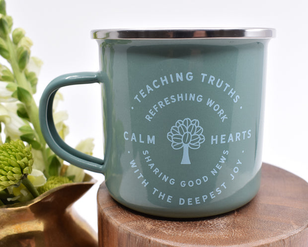 Enamel Mug : Pioneering is the Best Life Ever