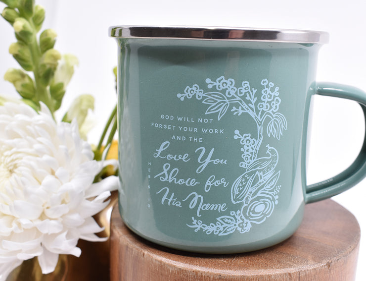 Enamel Mug : Faithful Sisters