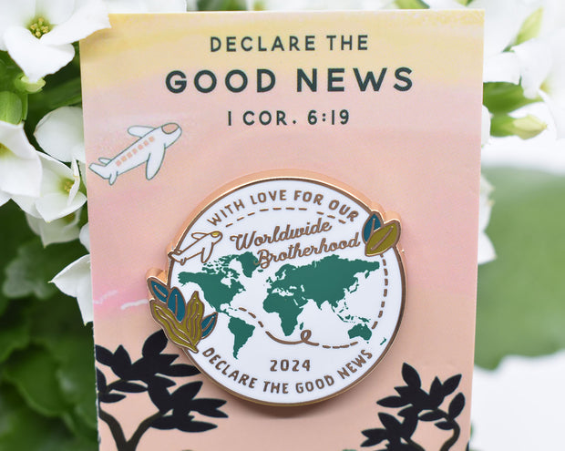 Special Convention Enamel Pin : Declare the Good News 2024