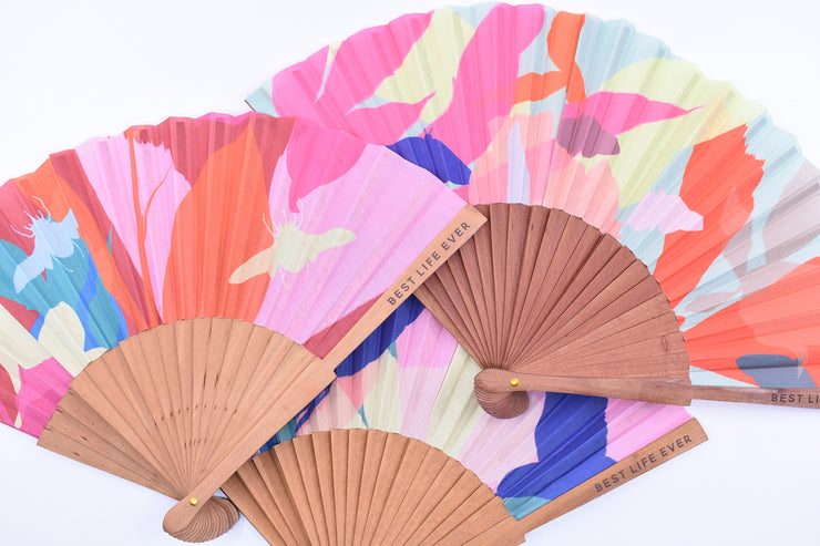 Bamboo & Cotton Fans : Best Life Ever