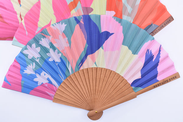 Bamboo & Cotton Fans : Best Life Ever