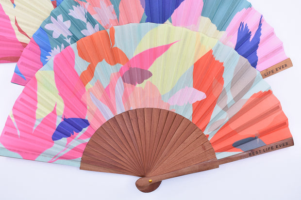 Bamboo & Cotton Fans : Best Life Ever