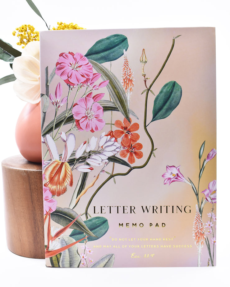 Letter Writing Sheets : Memo Pad Booklet – Happier To Give