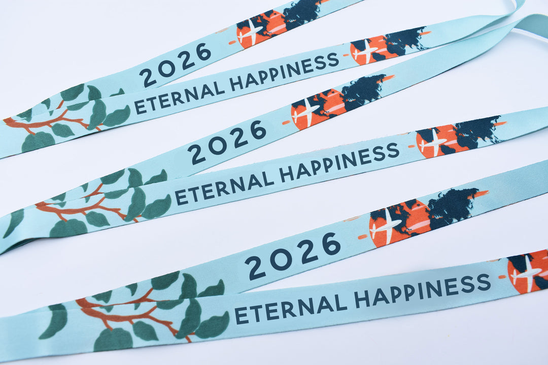 3 Pack Lanyards : 2026 Eternal Happiness International Convention