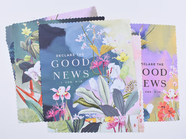 Declare the Good News Botanical Collection : Lens / Screen Cloths