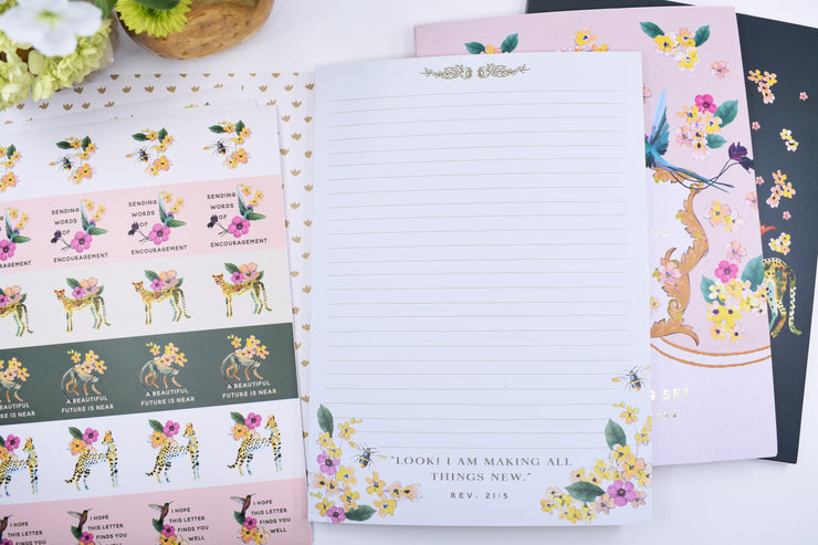 Letter Writing Kit : 3 Sticker Sheets