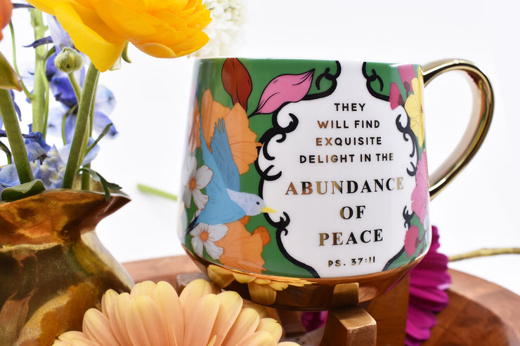 You Will Find an Abundance of Peace Mug