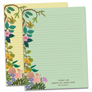 2 Pack Letter Writing Memo Pads + Stickers