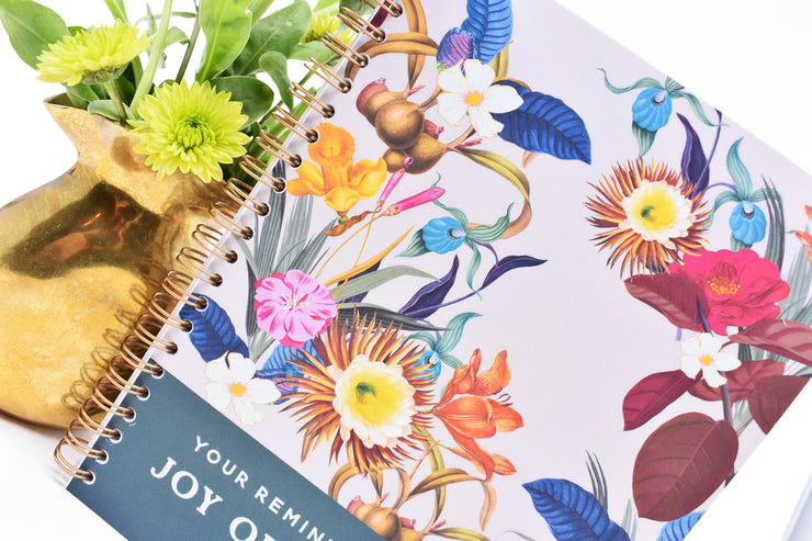 Vintage Floral Spiral Notebook