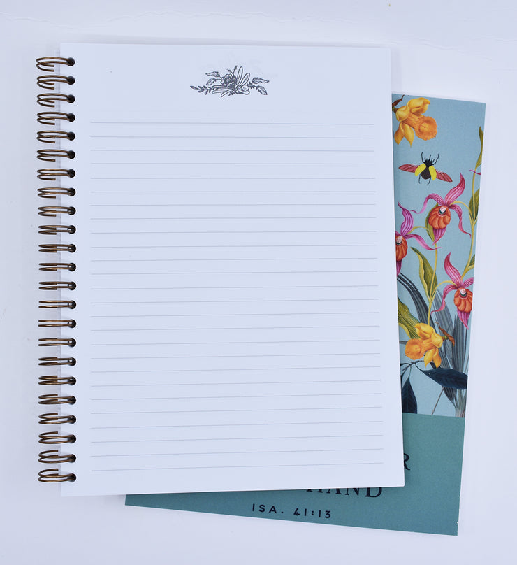 Vintage Floral Spiral Notebook