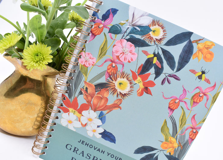 Vintage Floral Spiral Notebook