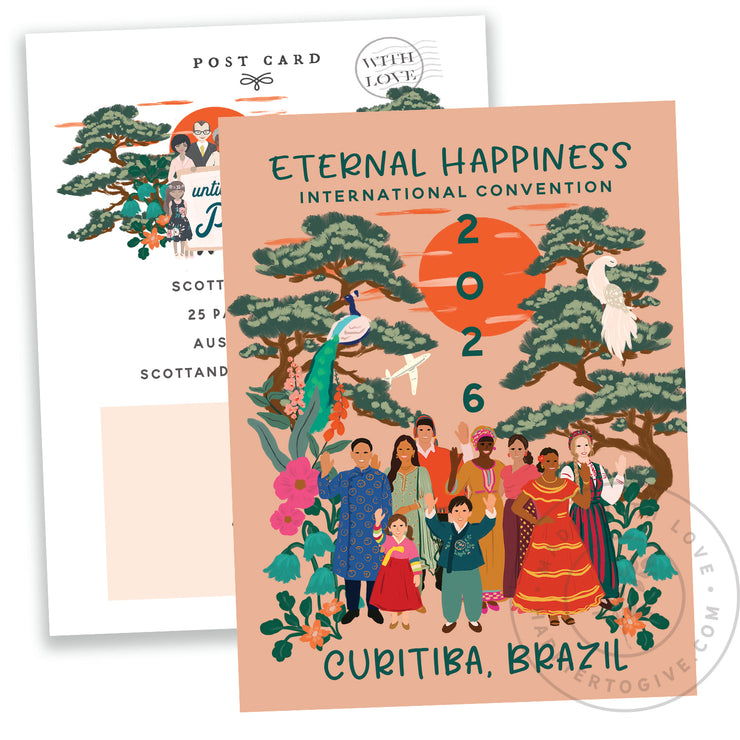 Digital Download : 2026 International Convention Postcard