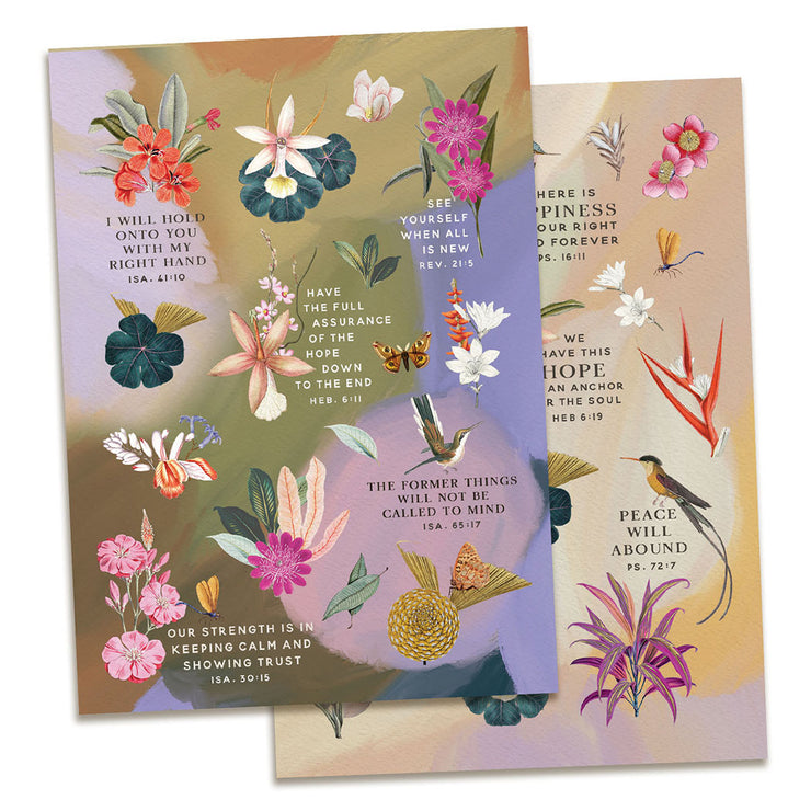 Botanical Stickers : 5 Pages