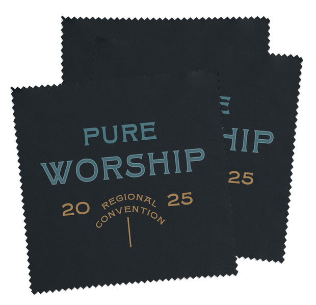 5 Pack : Pure Worship 2025 : Brothers : Lens / Screen Cloths