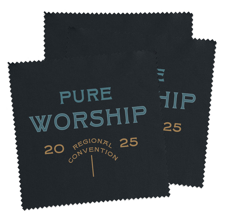 5 Pack : Pure Worship 2025 : Brothers : Lens / Screen Cloths