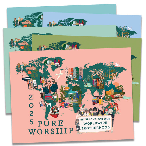 5 Pack : Pure Worship 2025 : Special Convention : Lens / Screen Cloths