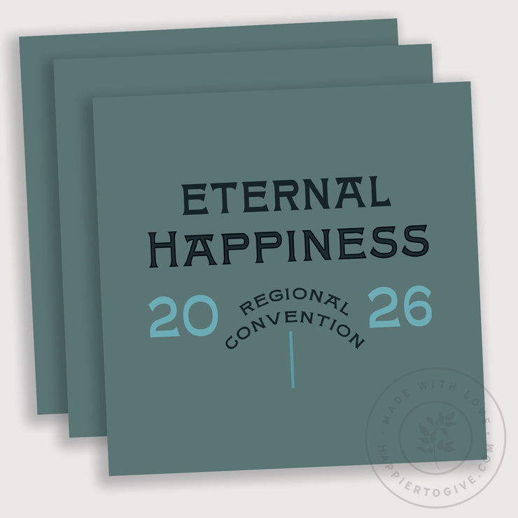 5 Pack Screen Cloths : Eternal Happiness 2026 Convention