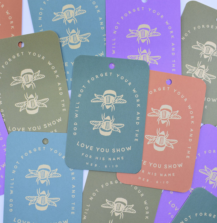 Busy Bee Gift Tags : 25 Pack