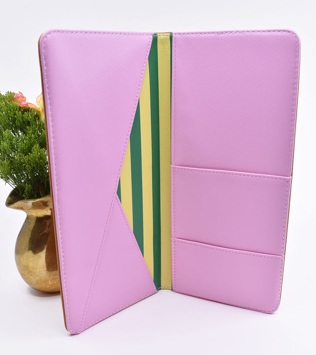 Tract Holder : Brown Stripe