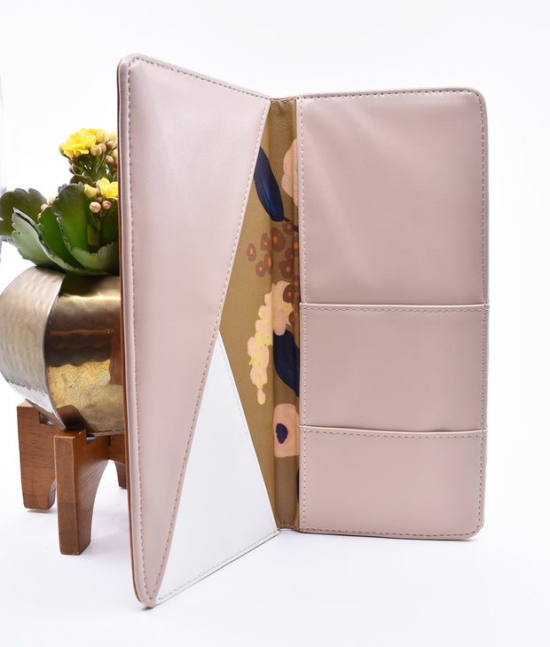 Tract Holder : Warm Brown - Floral