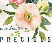 Precious In My Eyes : Vintage Botanicals : Printable Download
