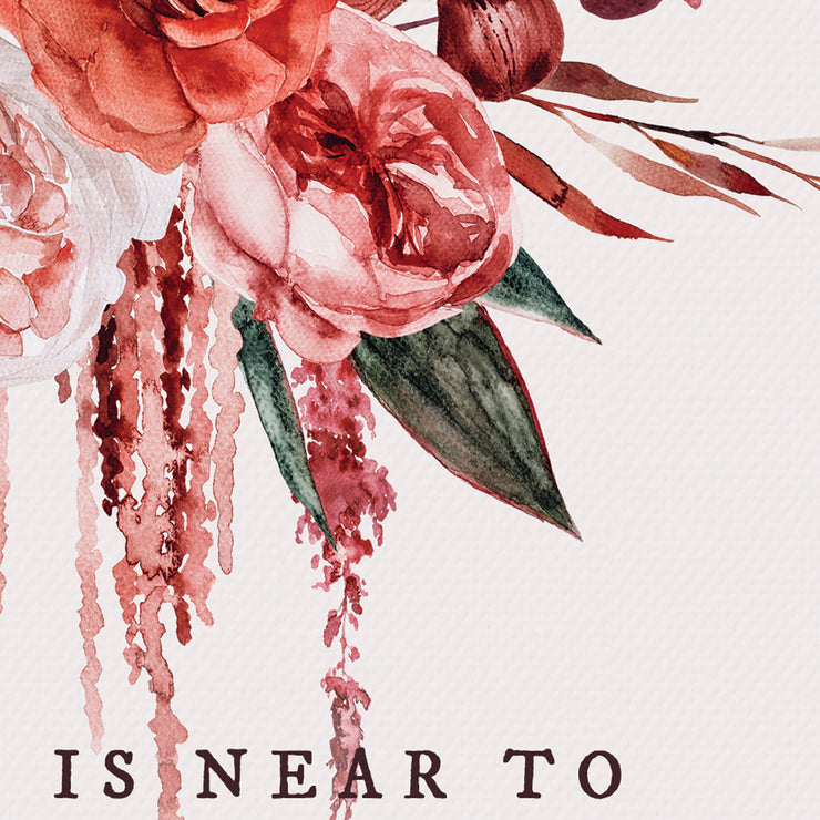 Near to The Brokenhearted : Vintage Botanicals : Printable Download