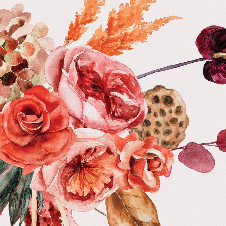 Mind On The Things Above : Vintage Botanicals : Printable Download