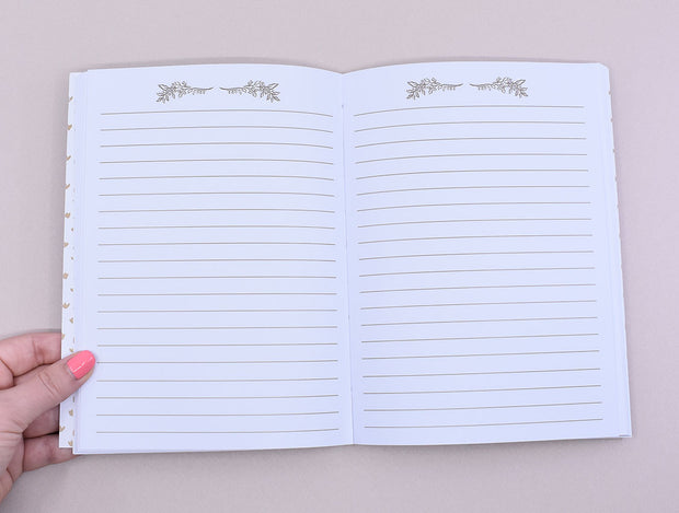 30% off : Lined Notebook