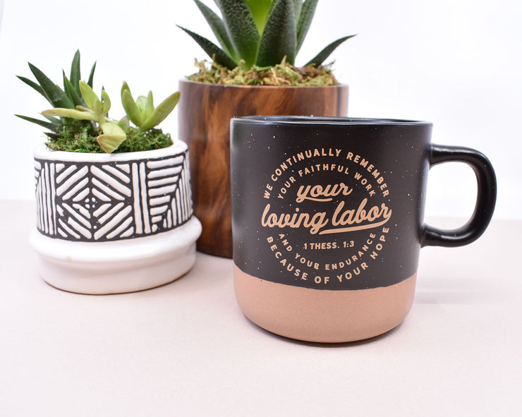 25% off : Loving Labor Mug