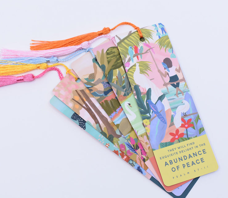 50% off : Paradise Bookmarks : Pack of 5