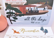 60% off : Perpetual Calendar : Hand Painted Scenes of Our Worldwide Preaching Work