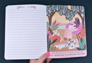 35% off : Paradise Meditation Journal : Our Hope For The Future : Hand Illustrated Artwork