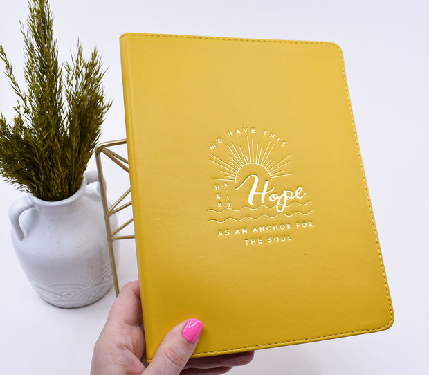35% off : Paradise Meditation Journal : Our Hope For The Future : Hand Illustrated Artwork