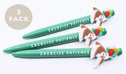 50% off, 3 pack : Exercise Patience Kid's Pens
