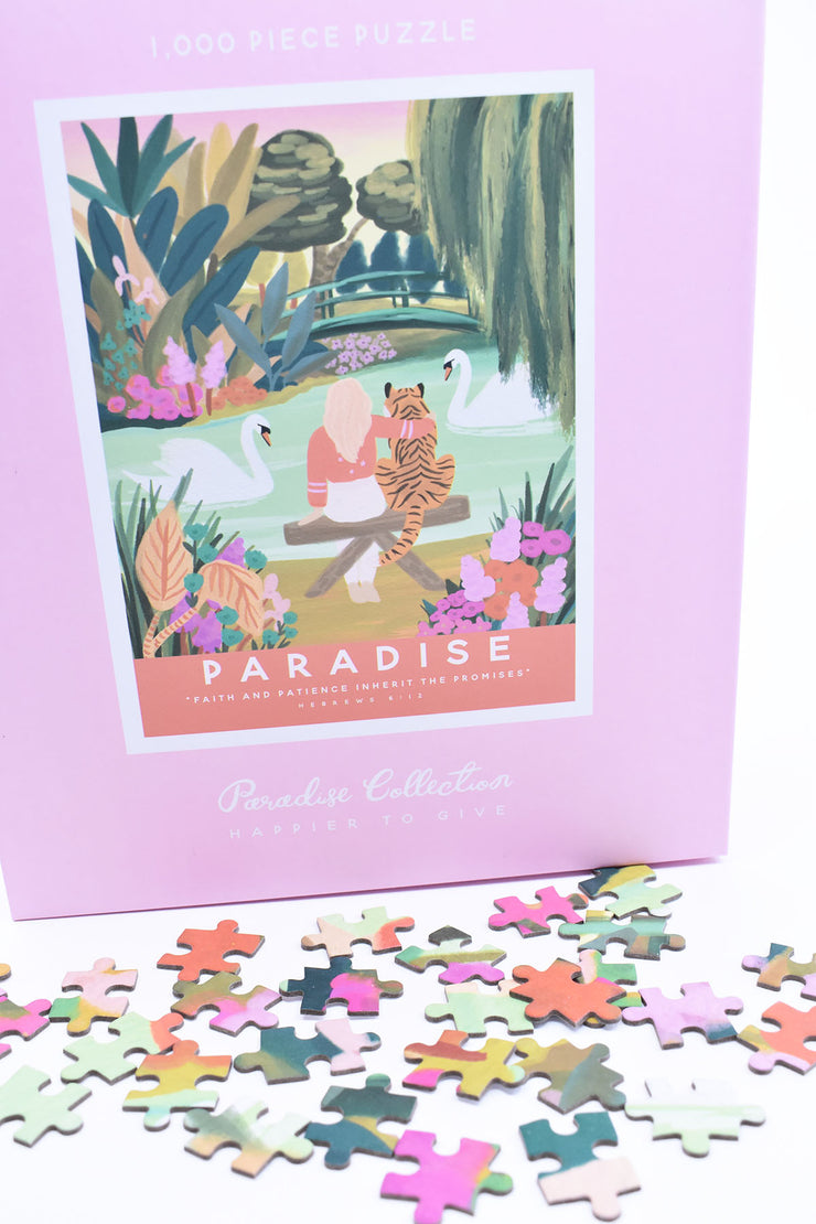 60% off : Swan Gazing Puzzle : Paradise Collection