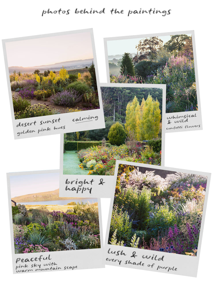 3 Pack : Peace & Comfort Magnets : Wild Garden Collection